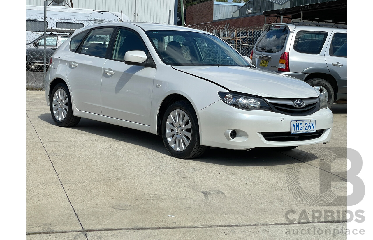 1/2011 Subaru Impreza R Special Edition (awd) MY11 5d Hatchback White 2.0L