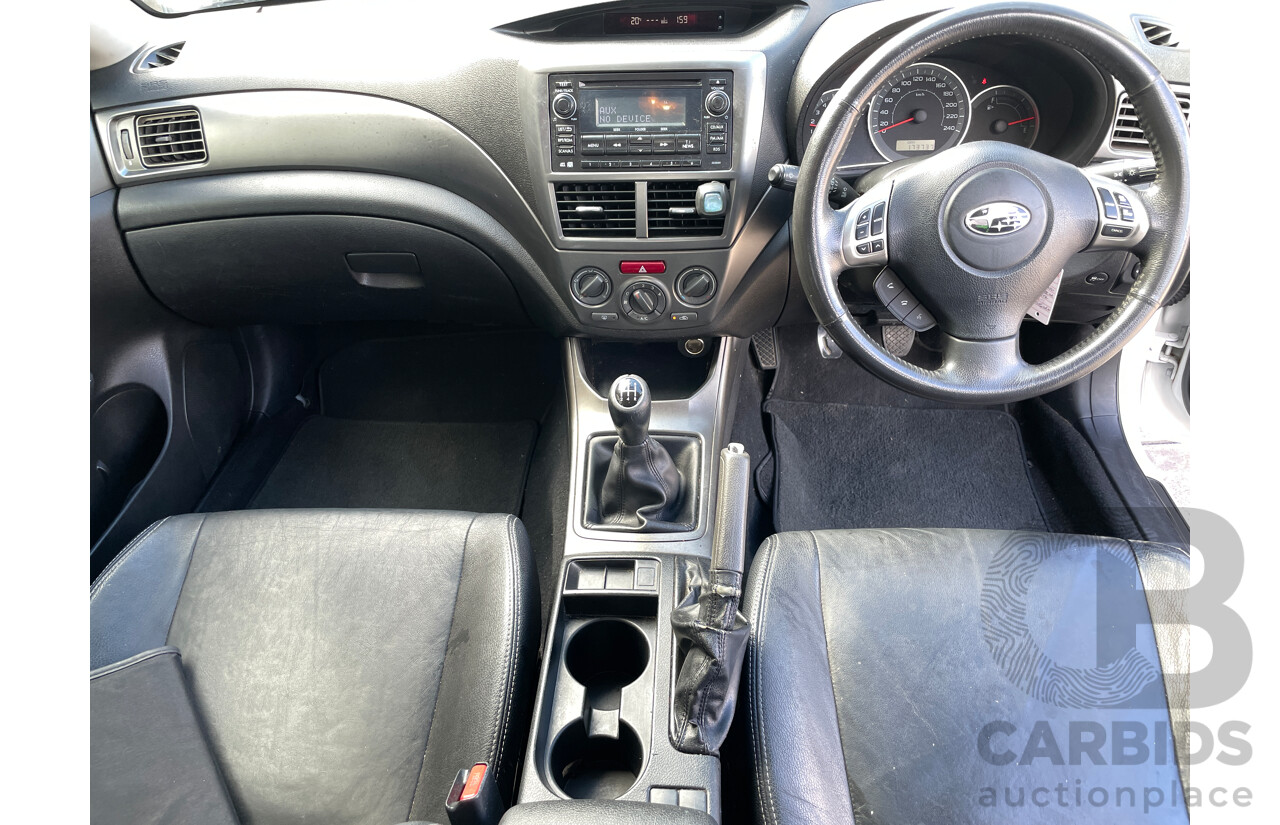 1/2011 Subaru Impreza R Special Edition (awd) MY11 5d Hatchback White 2.0L