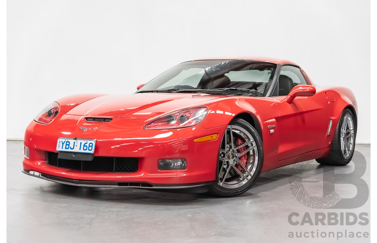 02/2008 Chevrolet Corvette C6 ZO6 2Dr Coupe 427ci LS7 V8