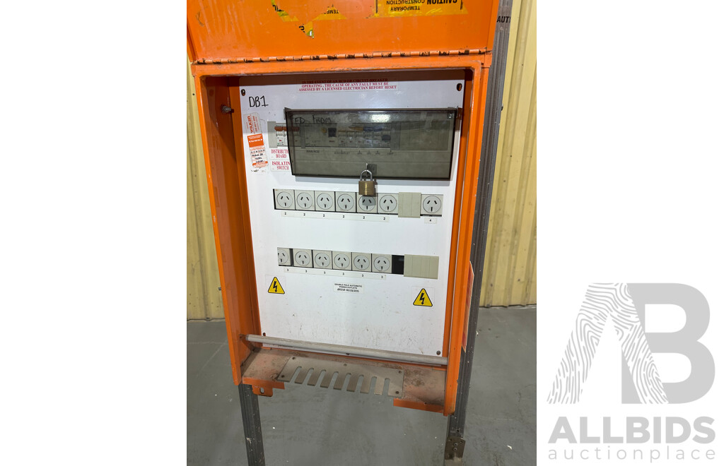 Temporary Switchboards for Site Works