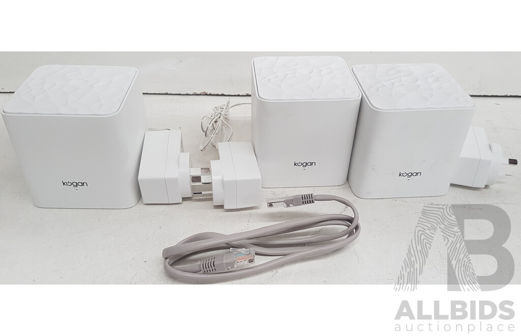 Kogan Modem Router Kogan Wi-Fi AC1200 Whole Home Mesh - Lot 1469448 | ALLBIDS