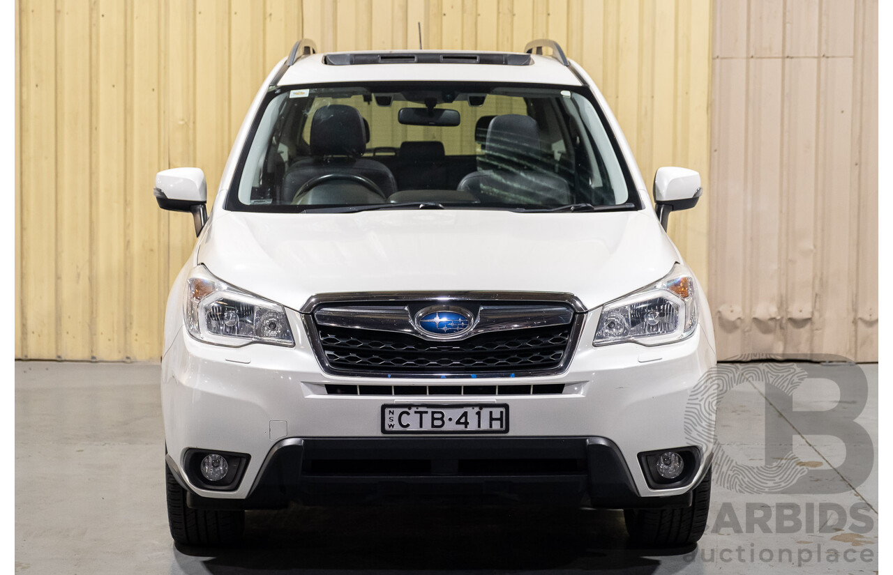 5/2014 Subaru Forester 2.5i-S MY14 4d Wagon White 2.5L