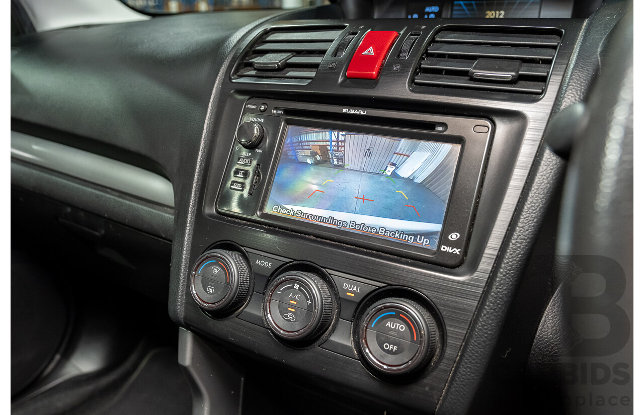 5/2014 Subaru Forester 2.5i-S MY14 4d Wagon White 2.5L