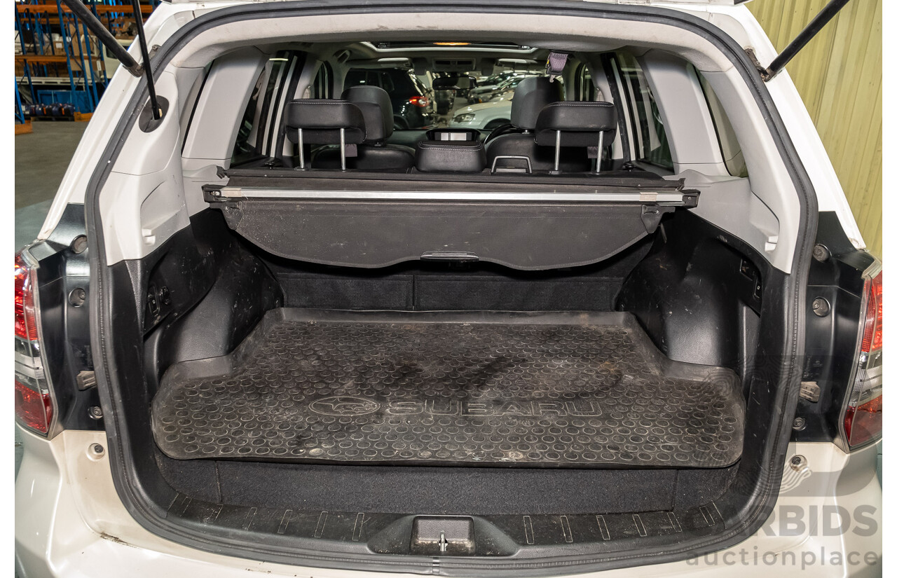 5/2014 Subaru Forester 2.5i-S MY14 4d Wagon White 2.5L