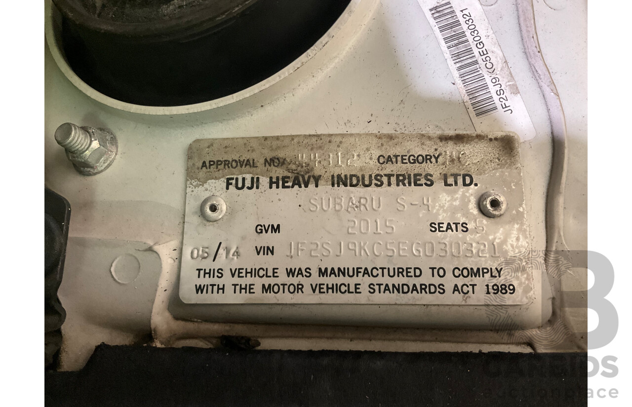 5/2014 Subaru Forester 2.5i-S MY14 4d Wagon White 2.5L