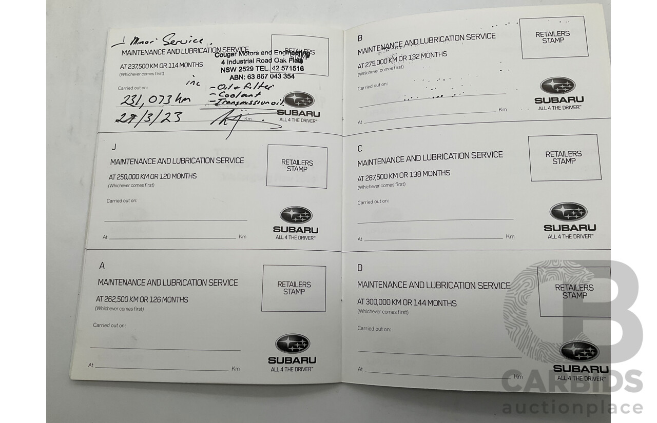 5/2014 Subaru Forester 2.5i-S MY14 4d Wagon White 2.5L