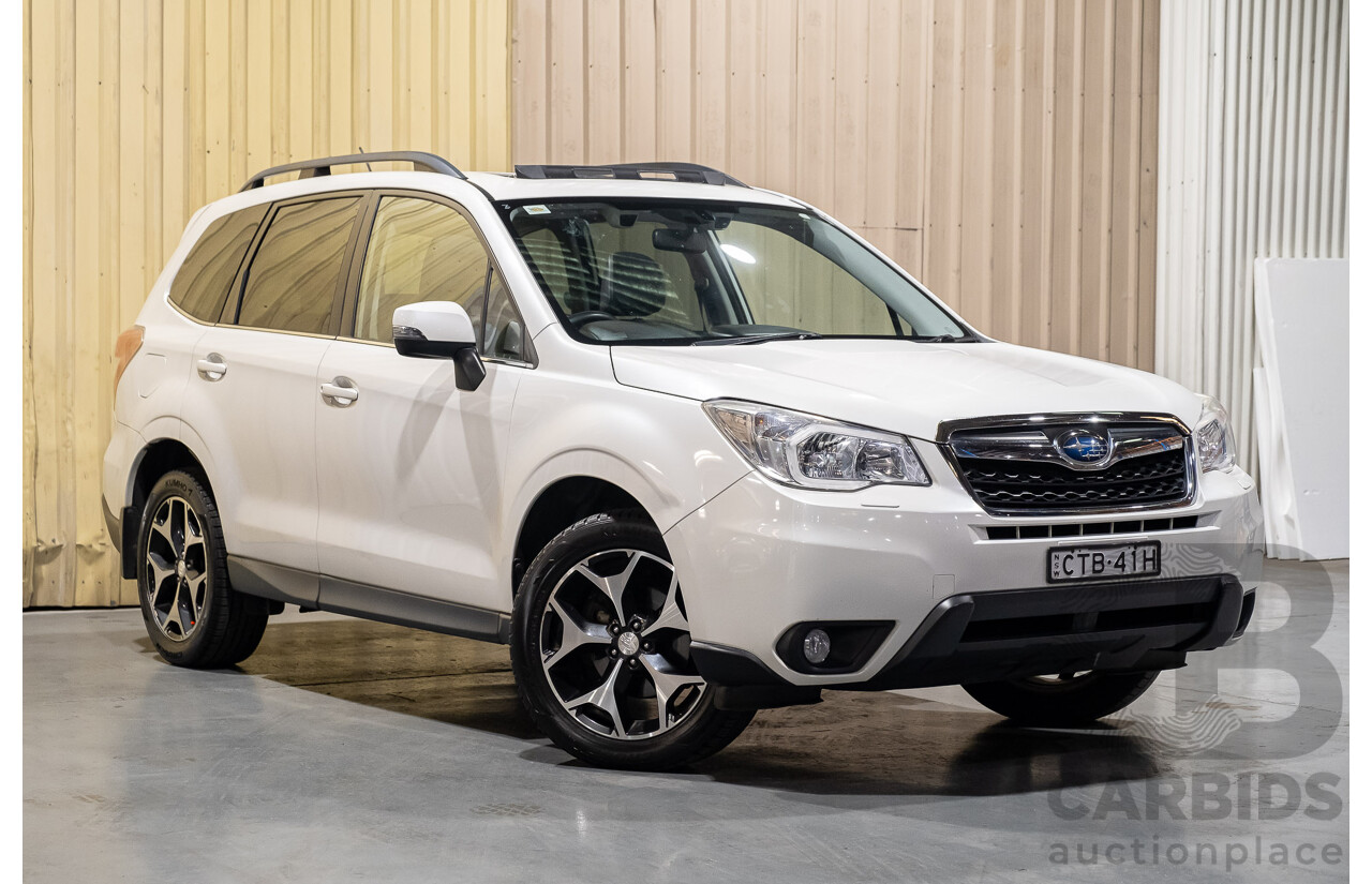 5/2014 Subaru Forester 2.5i-S MY14 4d Wagon White 2.5L