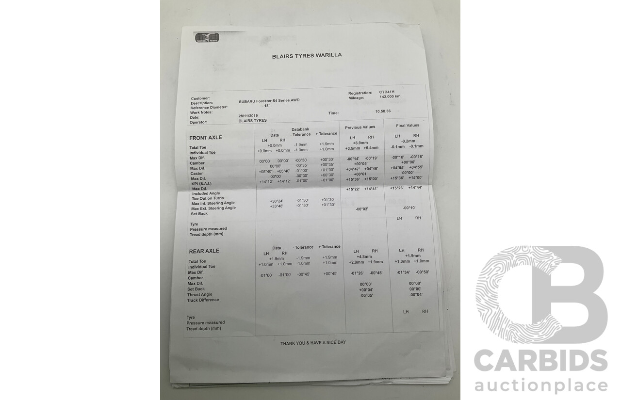 5/2014 Subaru Forester 2.5i-S MY14 4d Wagon White 2.5L