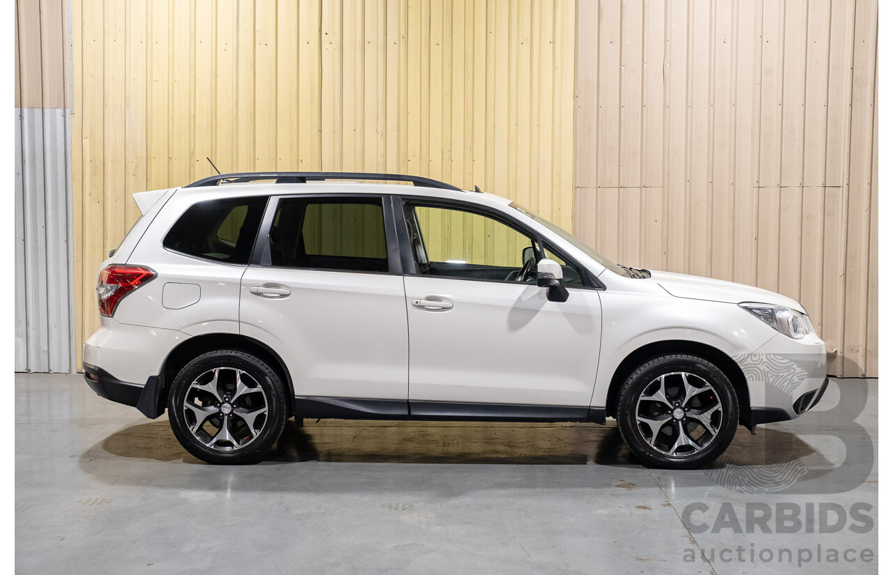 5/2014 Subaru Forester 2.5i-S MY14 4d Wagon White 2.5L