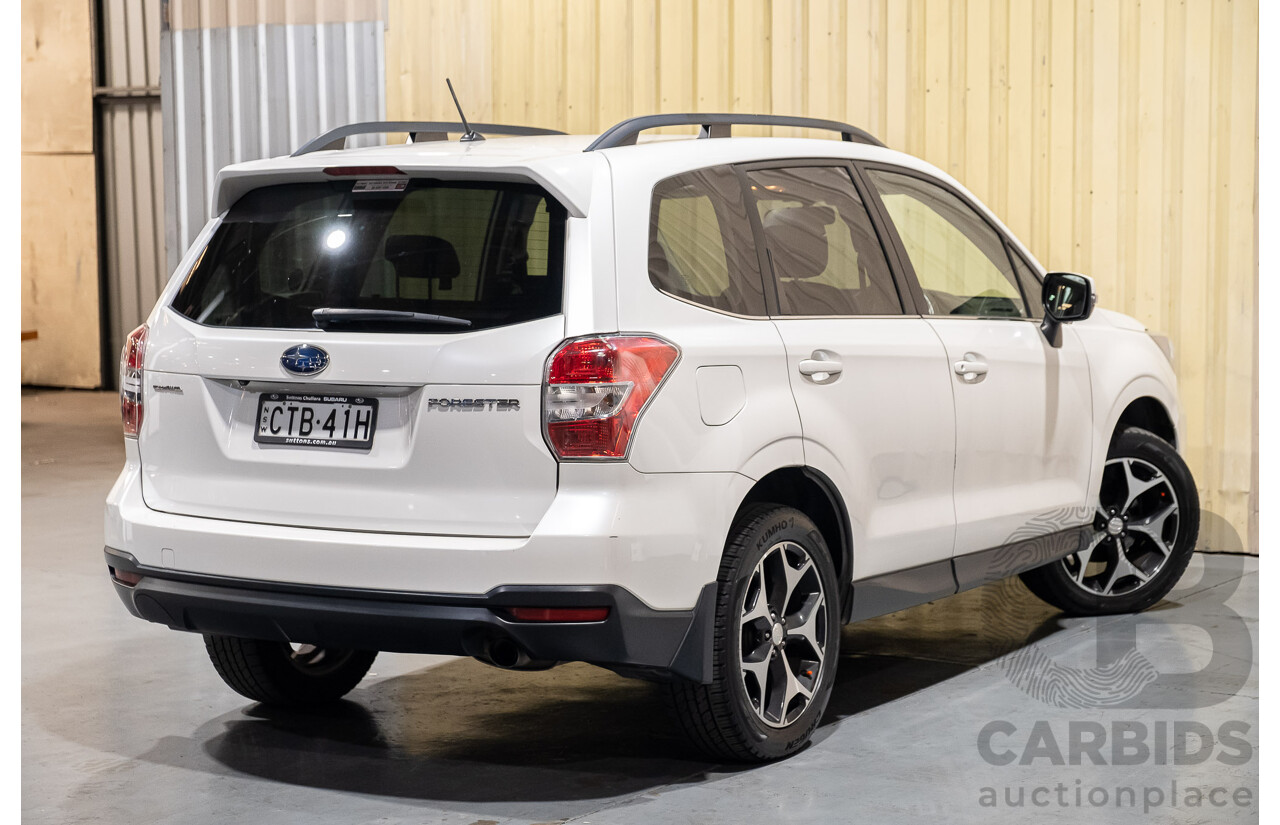 5/2014 Subaru Forester 2.5i-S MY14 4d Wagon White 2.5L