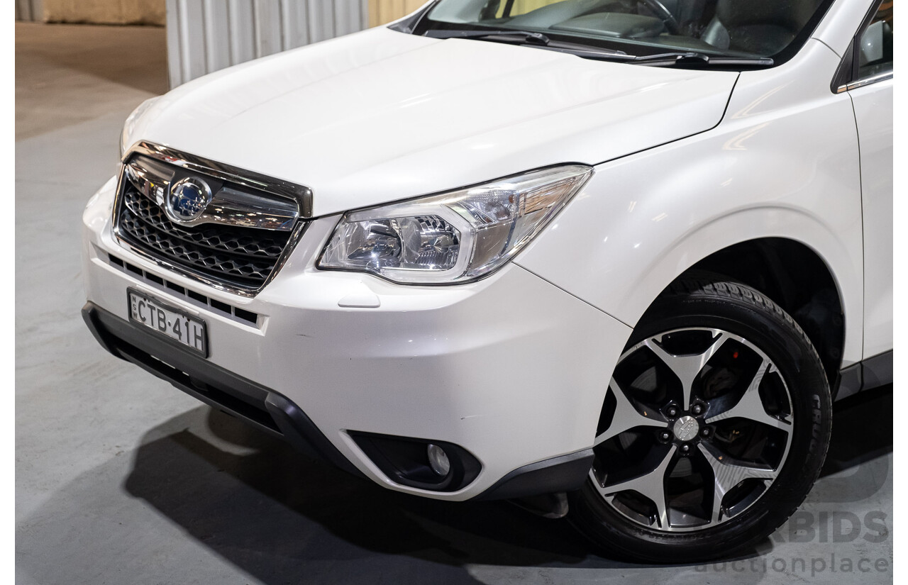 5/2014 Subaru Forester 2.5i-S MY14 4d Wagon White 2.5L