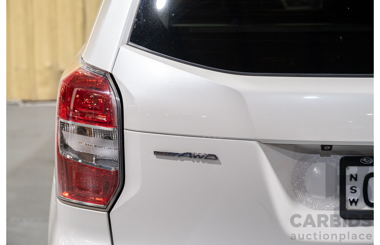 5/2014 Subaru Forester 2.5i-S MY14 4d Wagon White 2.5L