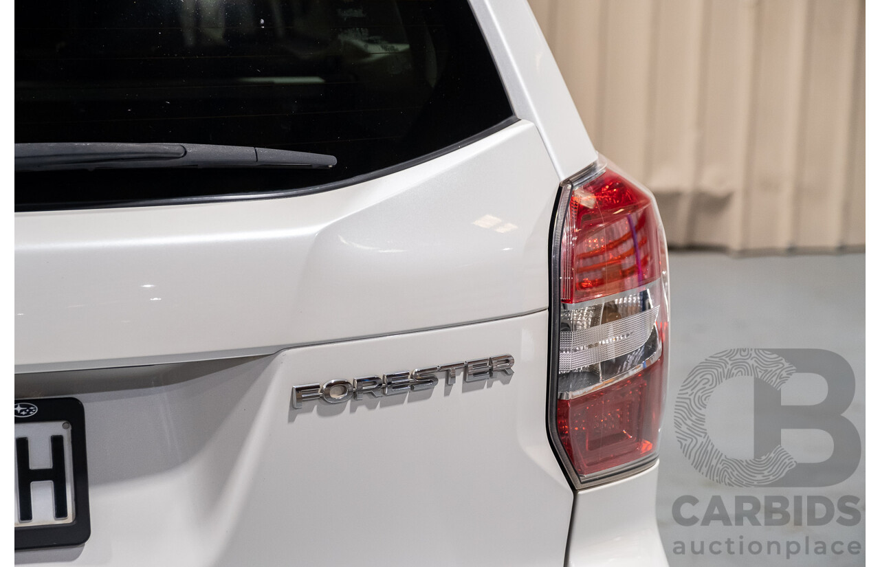 5/2014 Subaru Forester 2.5i-S MY14 4d Wagon White 2.5L