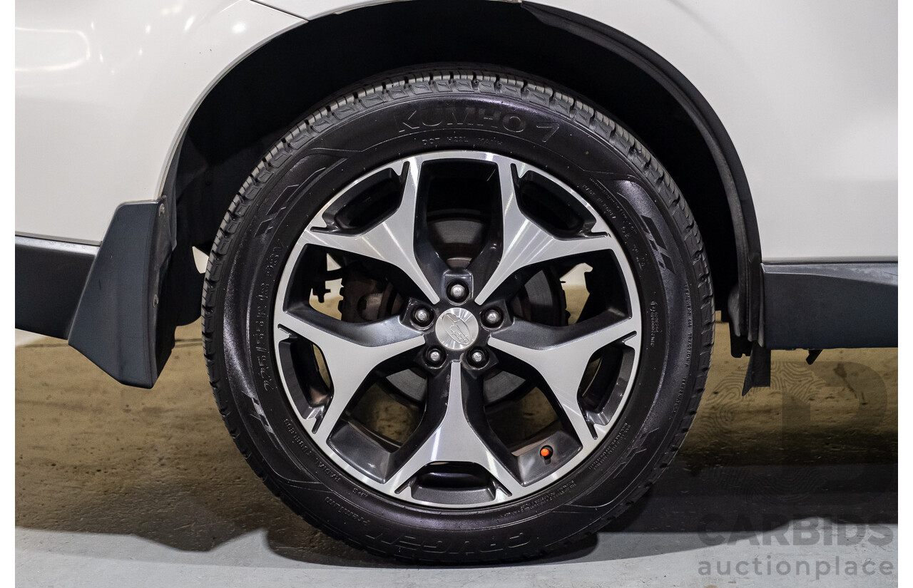 5/2014 Subaru Forester 2.5i-S MY14 4d Wagon White 2.5L