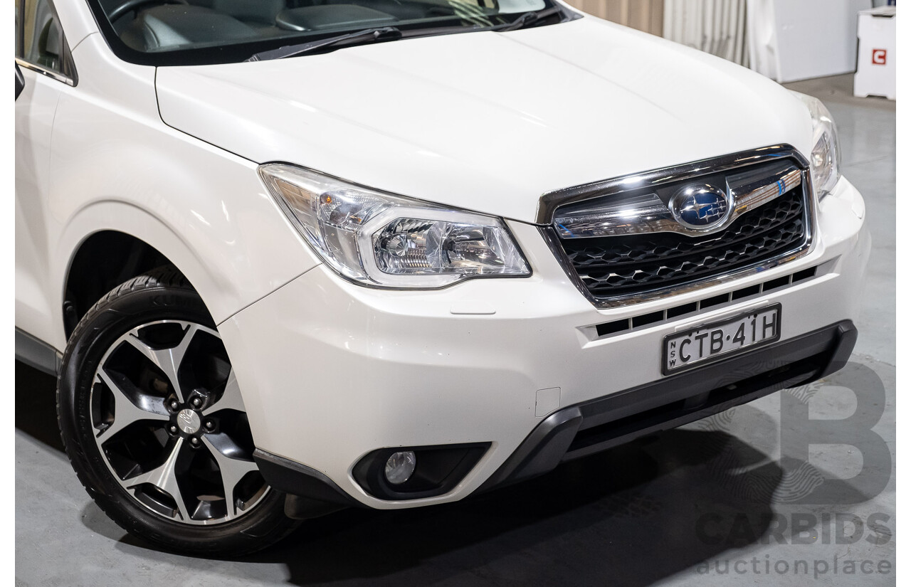 5/2014 Subaru Forester 2.5i-S MY14 4d Wagon White 2.5L