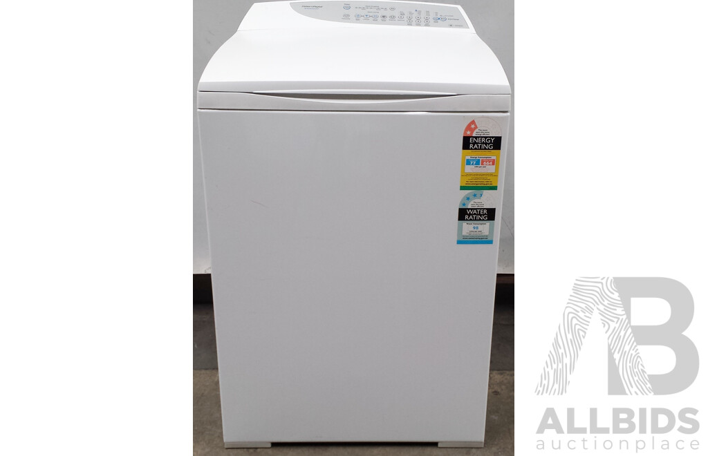 Fisher and Paykel Washsmart 8.0kg Top Loader Washing Machine