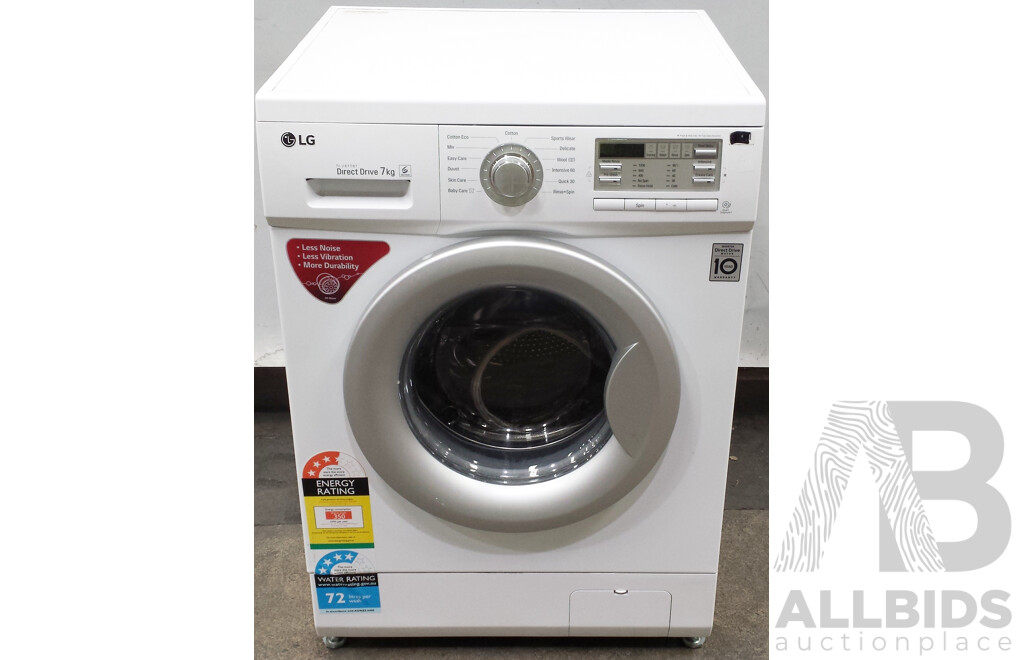 LG Direct Drive Inverter 7.0 Kg Front Loader Washing Machine