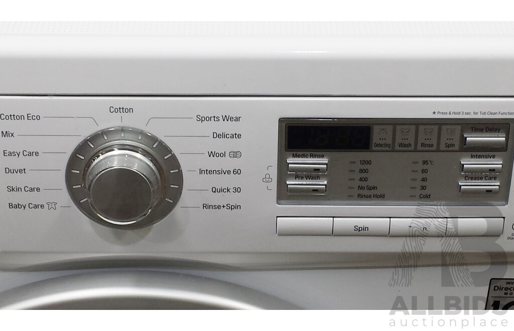 LG Direct Drive Inverter 7.0 Kg Front Loader Washing Machine