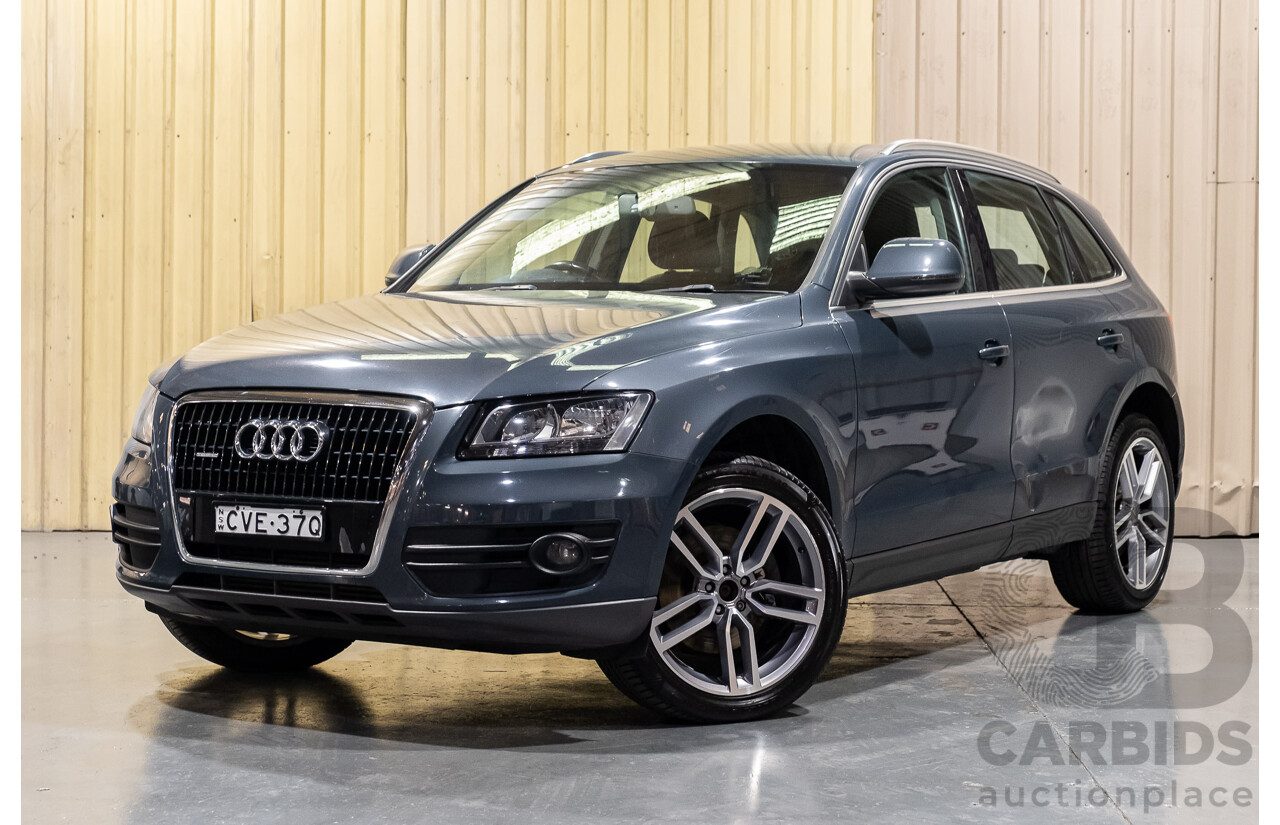 5/2010 Audi Q5 3.0 TDI Quattro 8R MY10 4d Wagon Meteor Grey Turbo Diesel V6 3.0L