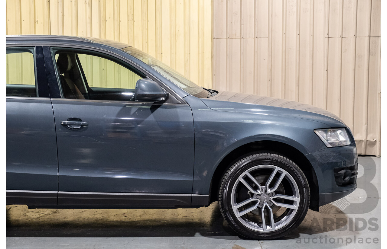 5/2010 Audi Q5 3.0 TDI Quattro 8R MY10 4d Wagon Meteor Grey Turbo Diesel V6 3.0L