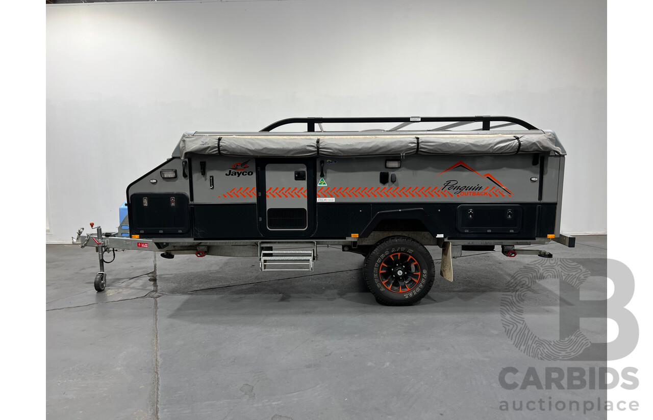 07/2019 Jayco Penguin Outback Popup Caravan  VIN:6AM000000K1X15175   Registration Number: TG15DQ