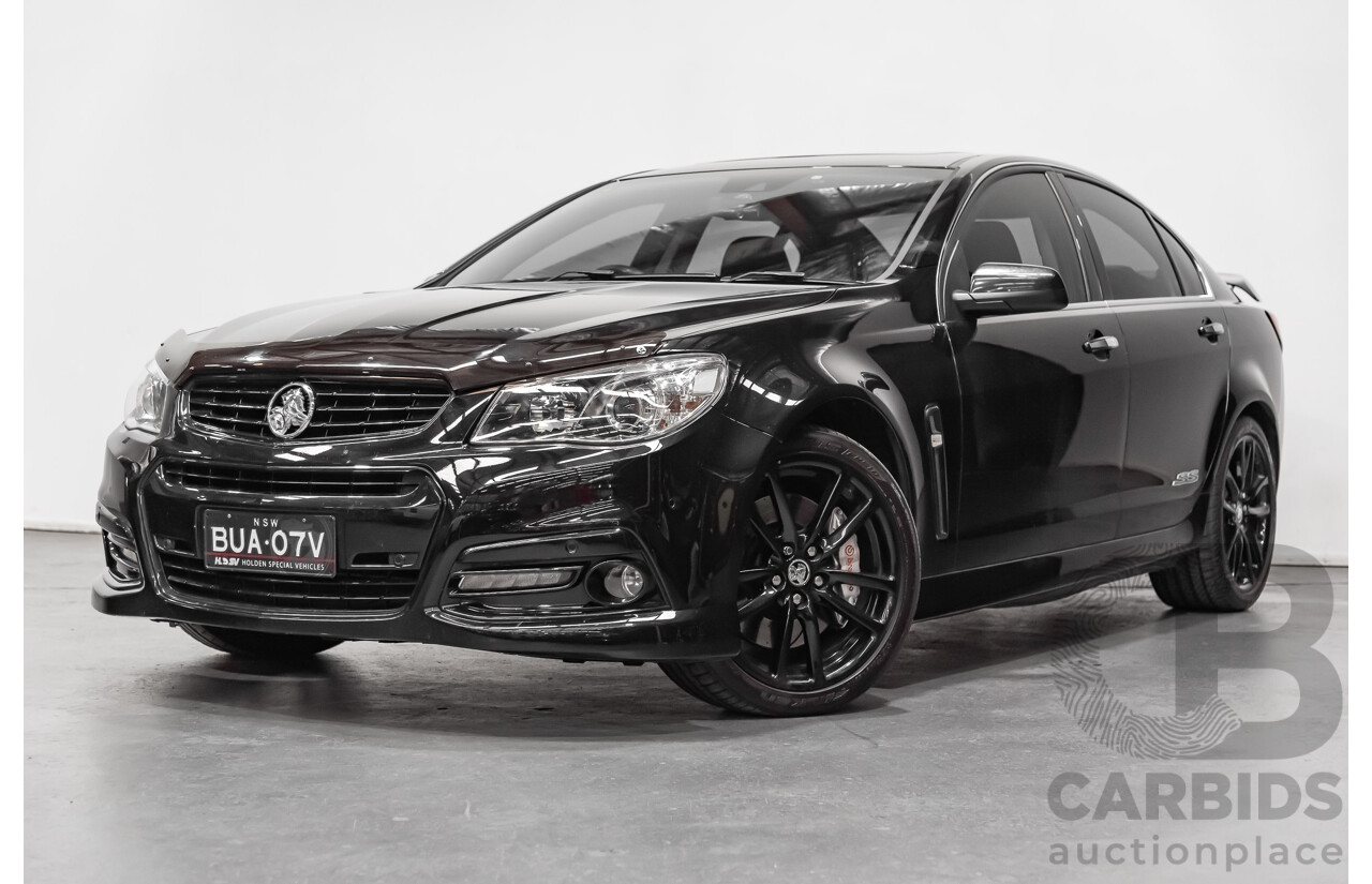 5/2014 Holden Commodore SS-V Redline VF 4d Sedan Black 6.0L V8