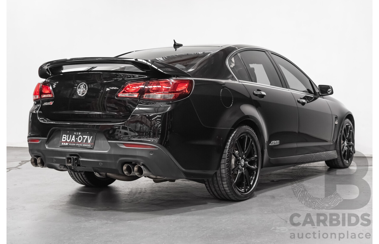 5/2014 Holden Commodore SS-V Redline VF 4d Sedan Black 6.0L V8