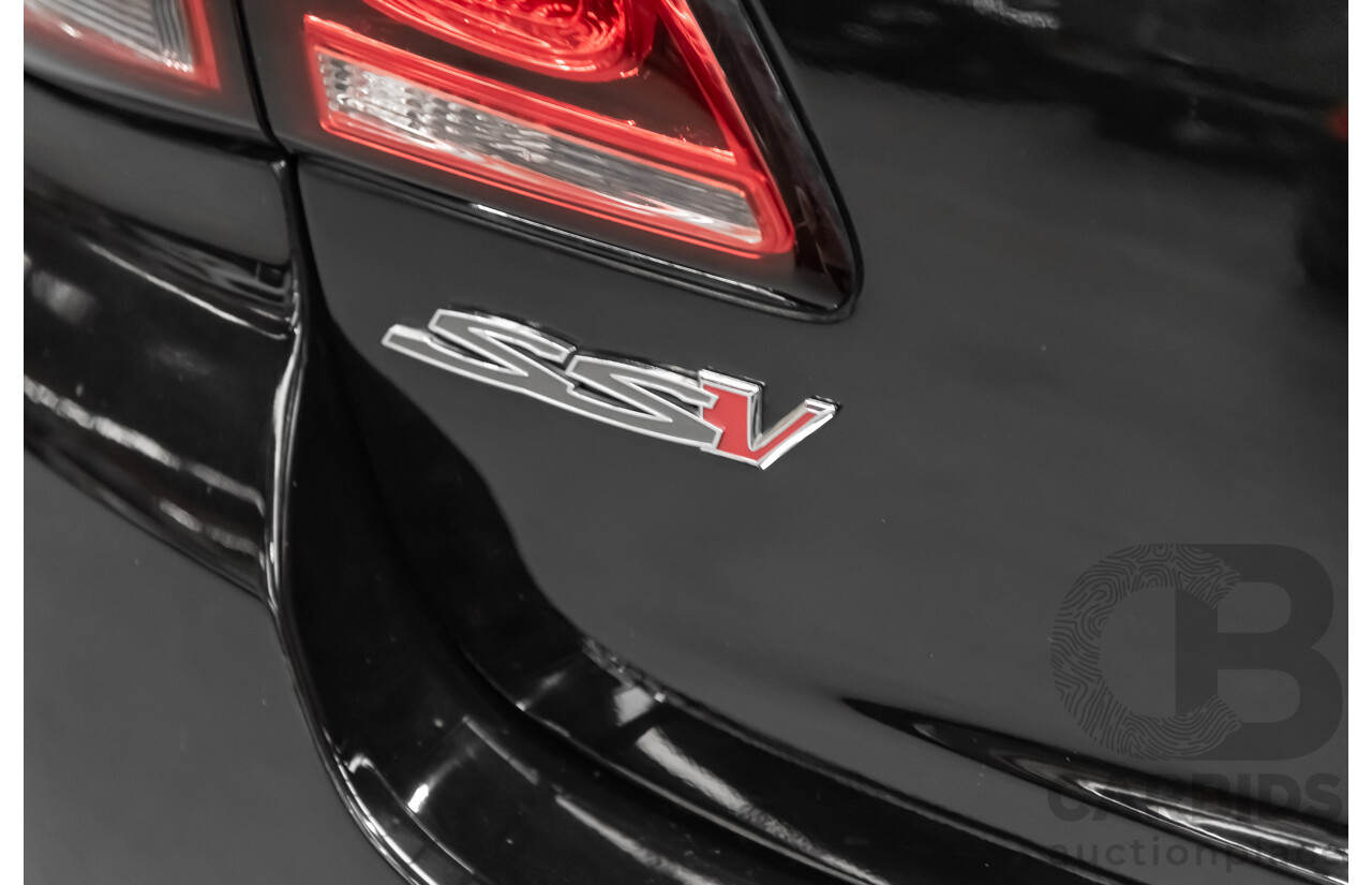 5/2014 Holden Commodore SS-V Redline VF 4d Sedan Black 6.0L V8