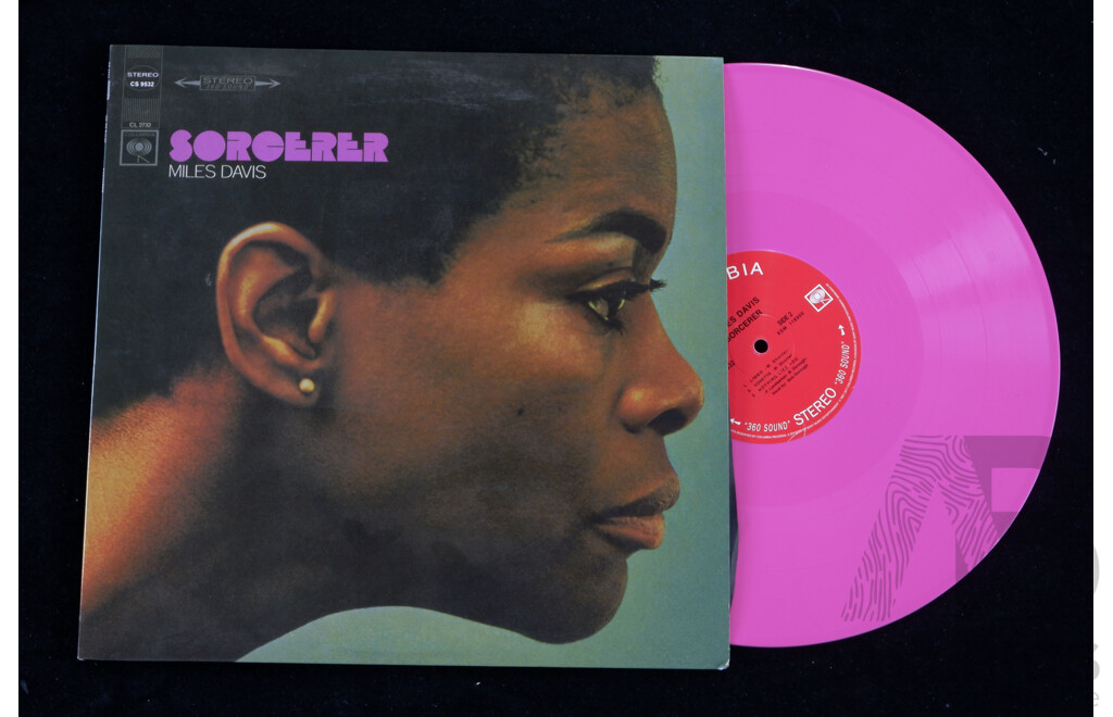 Rare Pink Vinyl Edition, Miles Davis, Sorcerer, Vinyl LP Record, CS9532