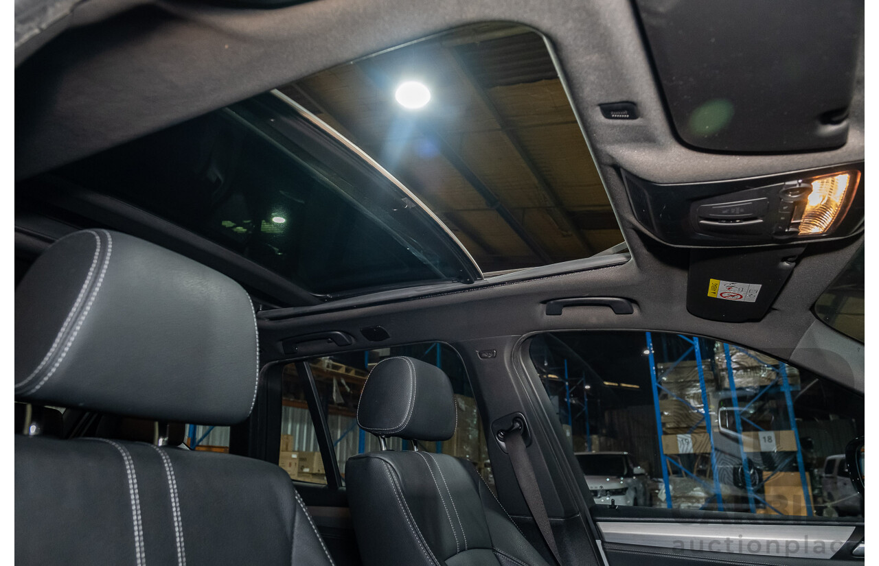 11/2013 BMW X3 X-drive 20d M-Sport F25 MY13 4d Wagon White Turbo Diesel 2.0L