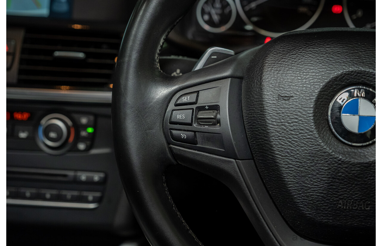 11/2013 BMW X3 X-drive 20d M-Sport F25 MY13 4d Wagon White Turbo Diesel 2.0L