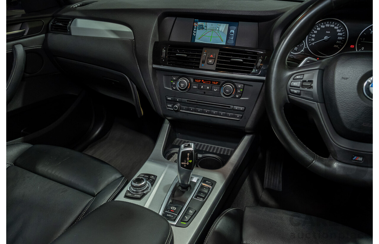 11/2013 BMW X3 X-drive 20d M-Sport F25 MY13 4d Wagon White Turbo Diesel 2.0L