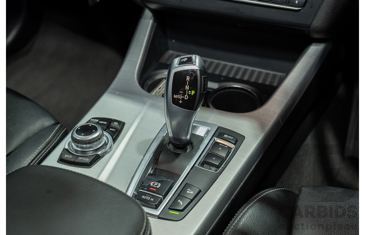 11/2013 BMW X3 X-drive 20d M-Sport F25 MY13 4d Wagon White Turbo Diesel 2.0L