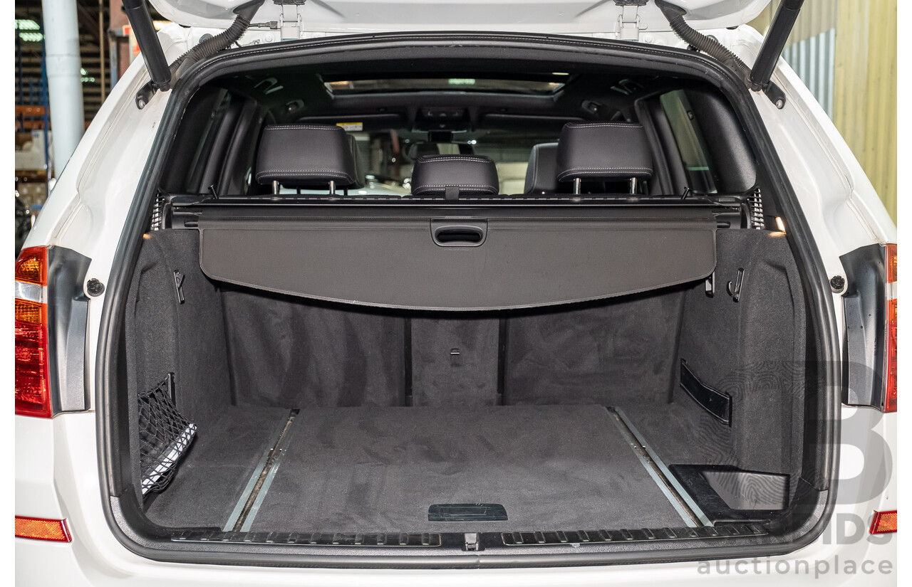 11/2013 BMW X3 X-drive 20d M-Sport F25 MY13 4d Wagon White Turbo Diesel 2.0L