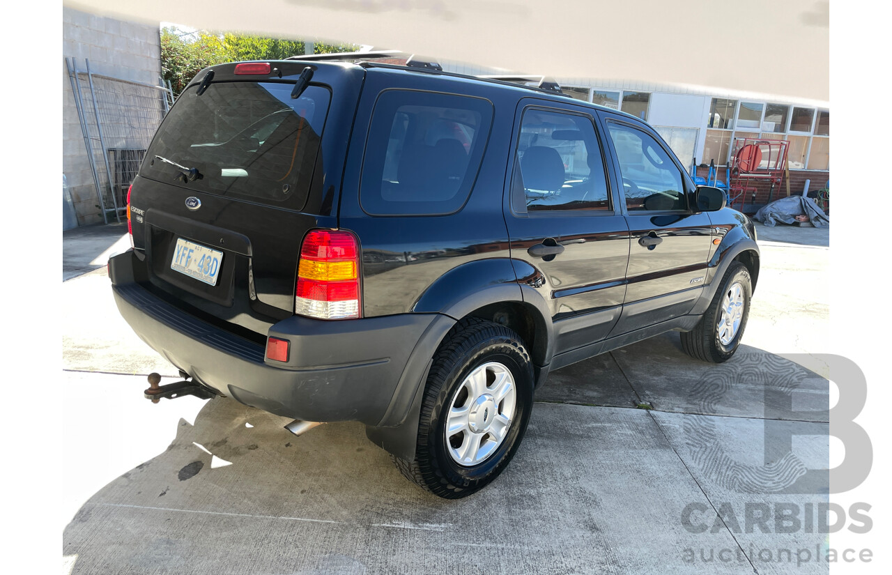 7/2002 Ford Escape XLT BA 4d Wagon Black 3.0L