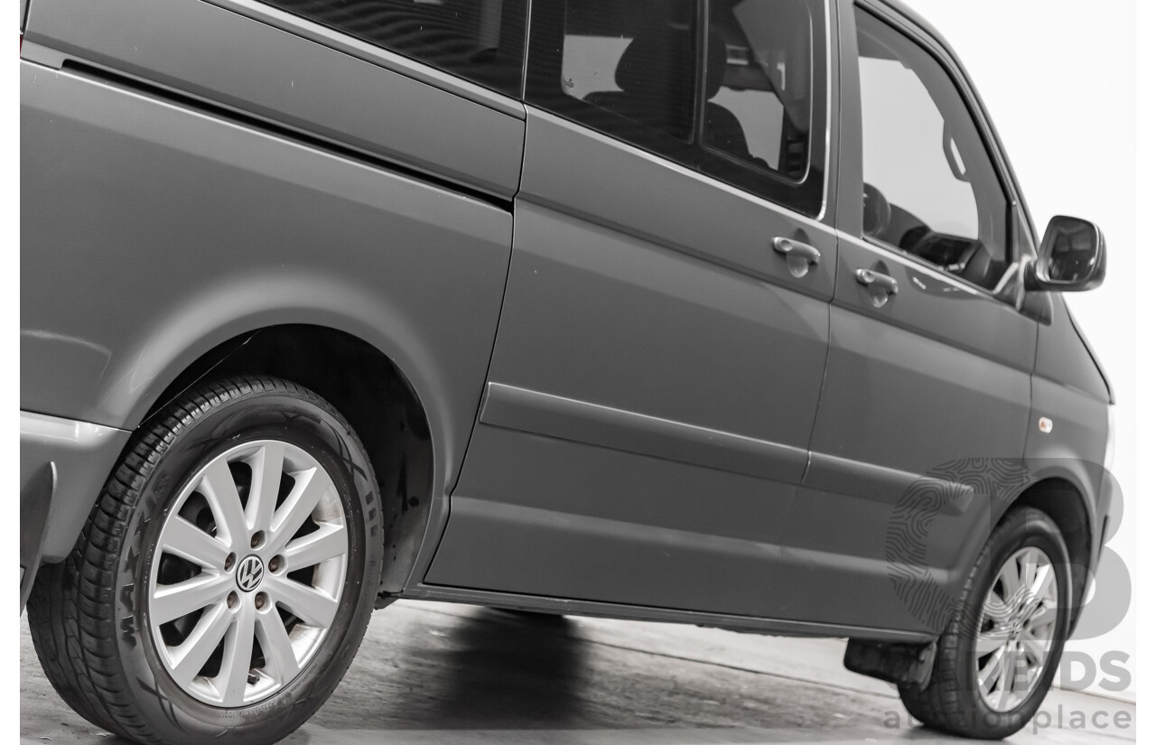 5/2010 Volkswagen Multivan 132 TDI Comfortline T5 MY10 4d Wagon Grey 2.0L Turbo Diesel