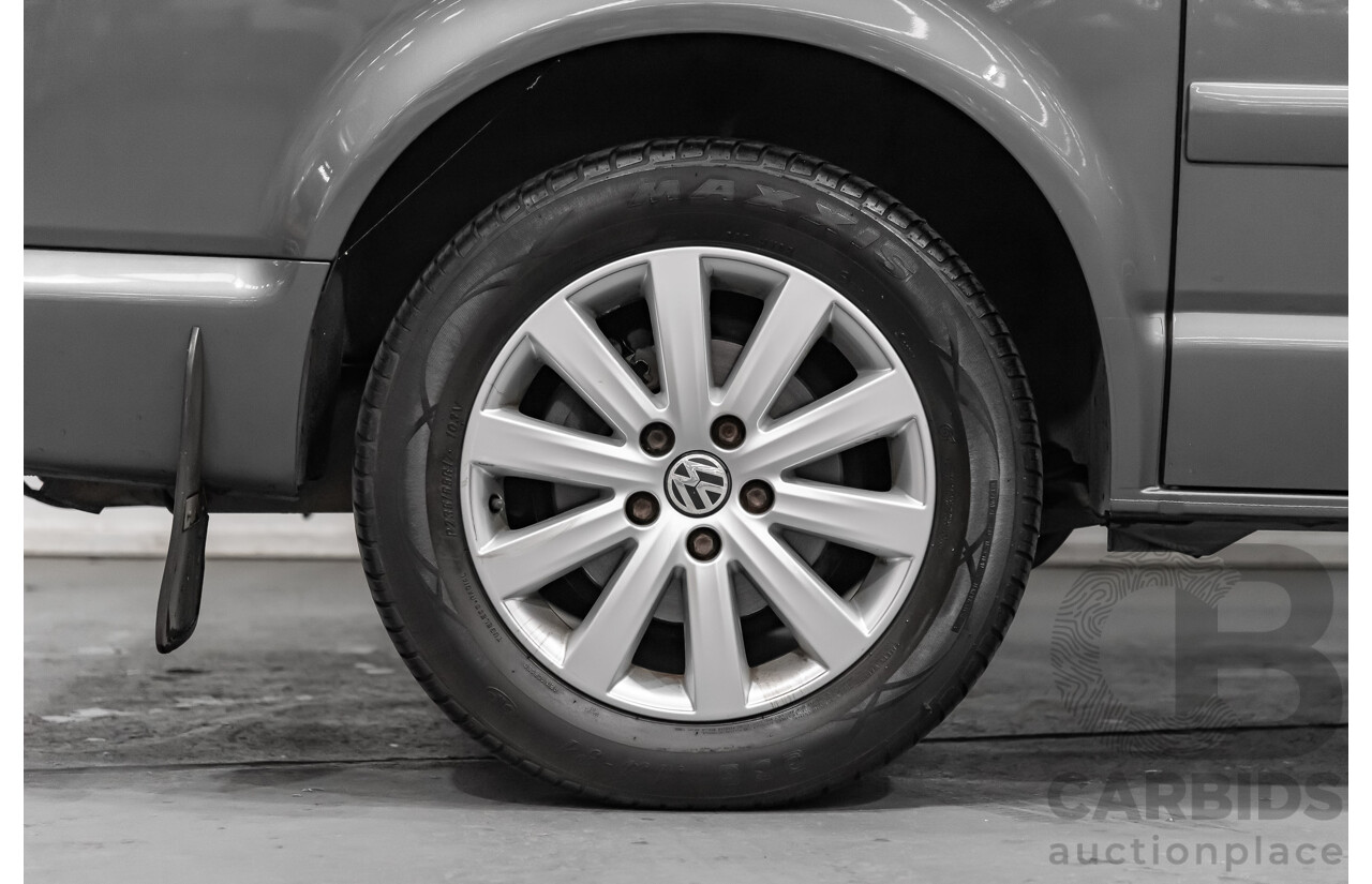 5/2010 Volkswagen Multivan 132 TDI Comfortline T5 MY10 4d Wagon Grey 2.0L Turbo Diesel