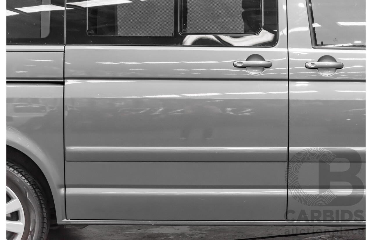 5/2010 Volkswagen Multivan 132 TDI Comfortline T5 MY10 4d Wagon Grey 2.0L Turbo Diesel