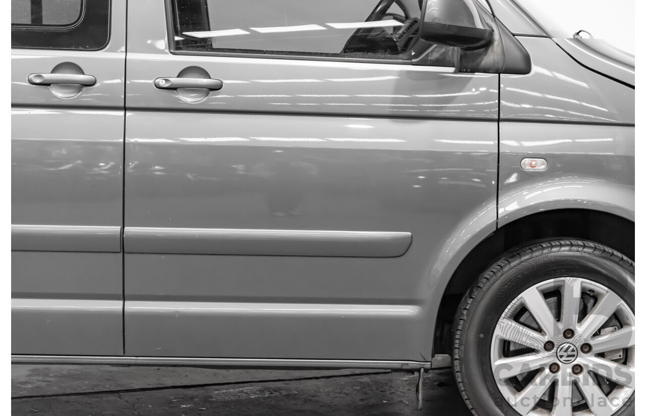 5/2010 Volkswagen Multivan 132 TDI Comfortline T5 MY10 4d Wagon Grey 2.0L Turbo Diesel