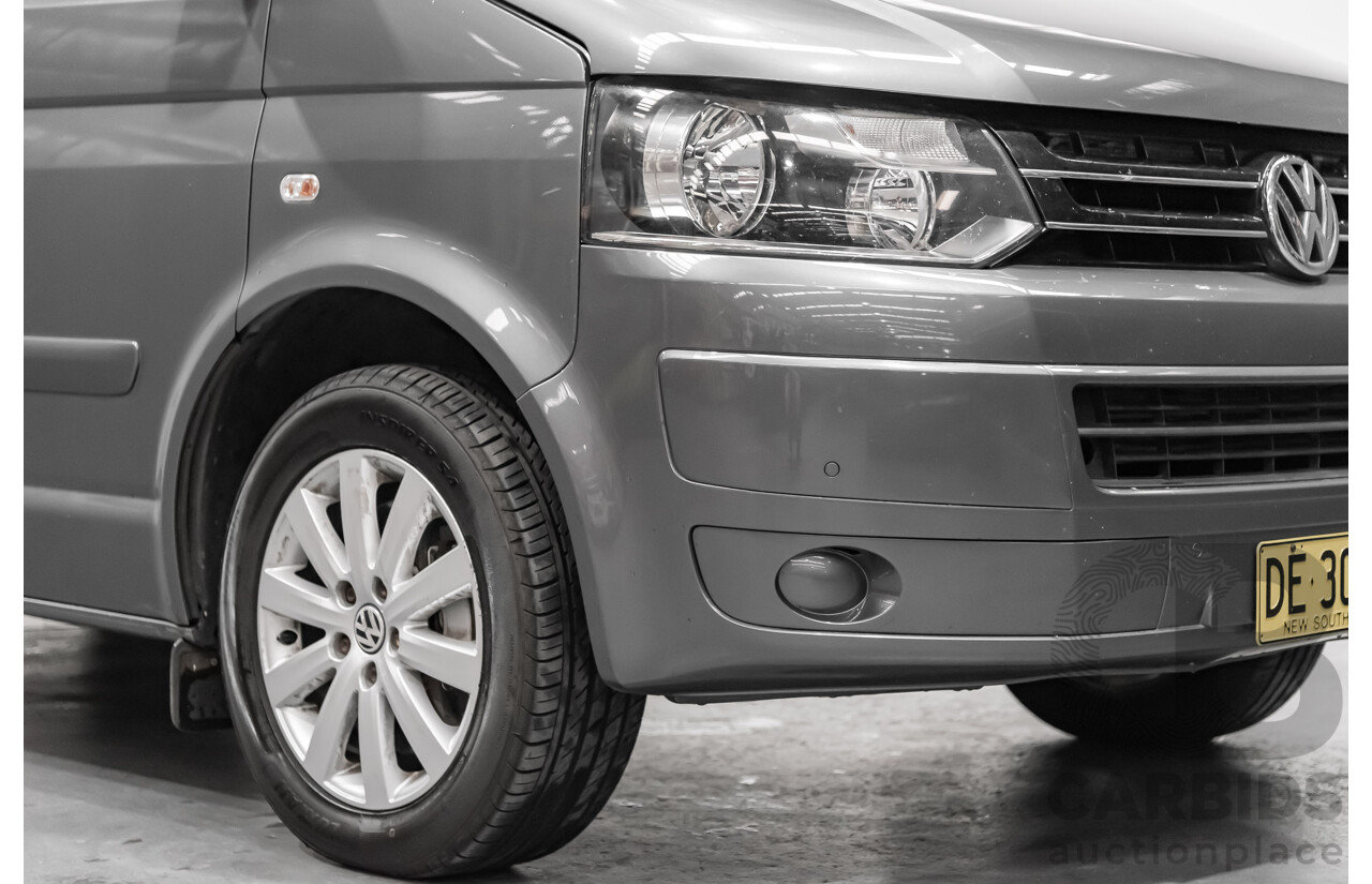 5/2010 Volkswagen Multivan 132 TDI Comfortline T5 MY10 4d Wagon Grey 2.0L Turbo Diesel