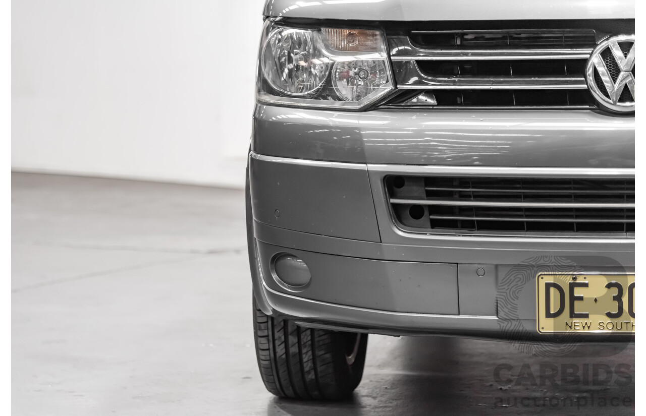 5/2010 Volkswagen Multivan 132 TDI Comfortline T5 MY10 4d Wagon Grey 2.0L Turbo Diesel