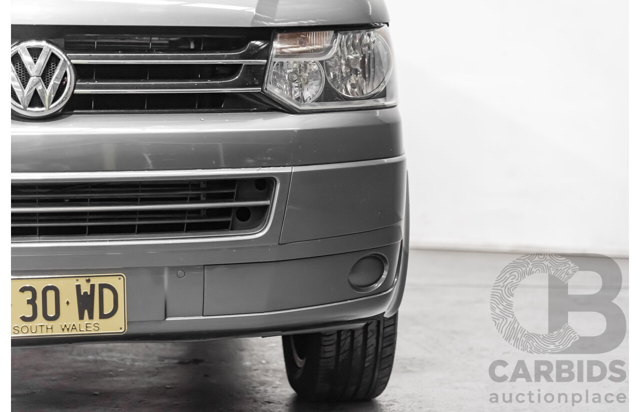 5/2010 Volkswagen Multivan 132 TDI Comfortline T5 MY10 4d Wagon Grey 2.0L Turbo Diesel