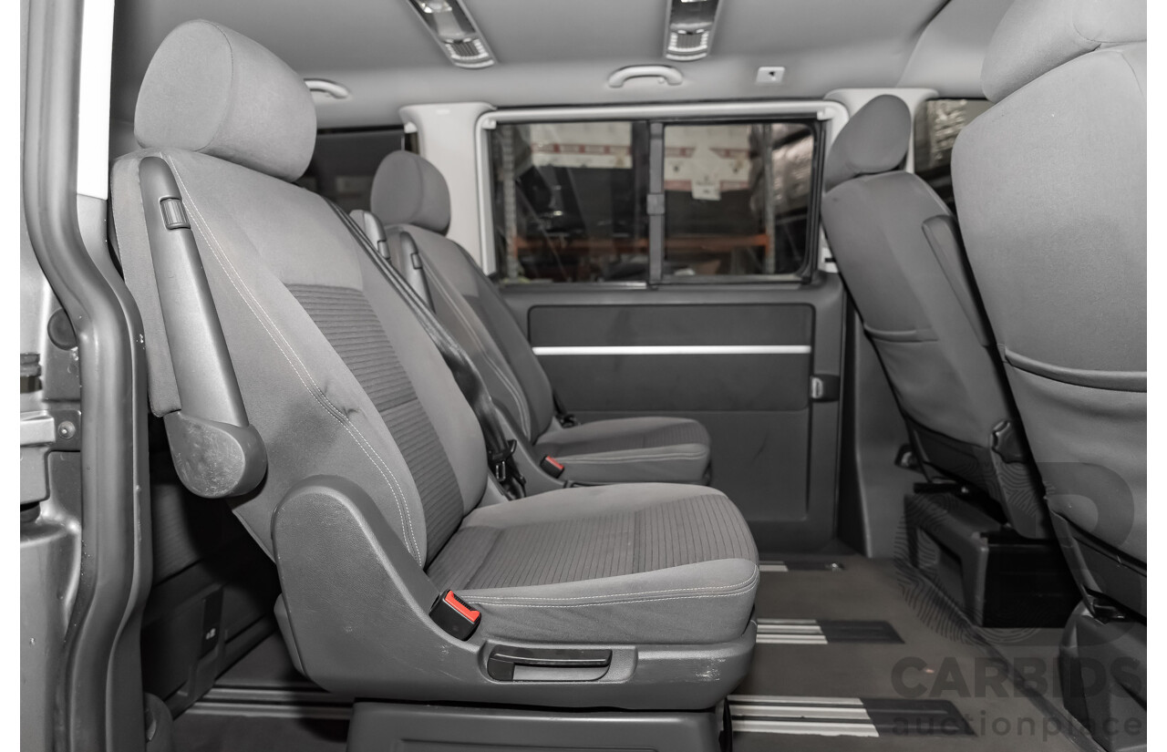 5/2010 Volkswagen Multivan 132 TDI Comfortline T5 MY10 4d Wagon Grey 2.0L Turbo Diesel