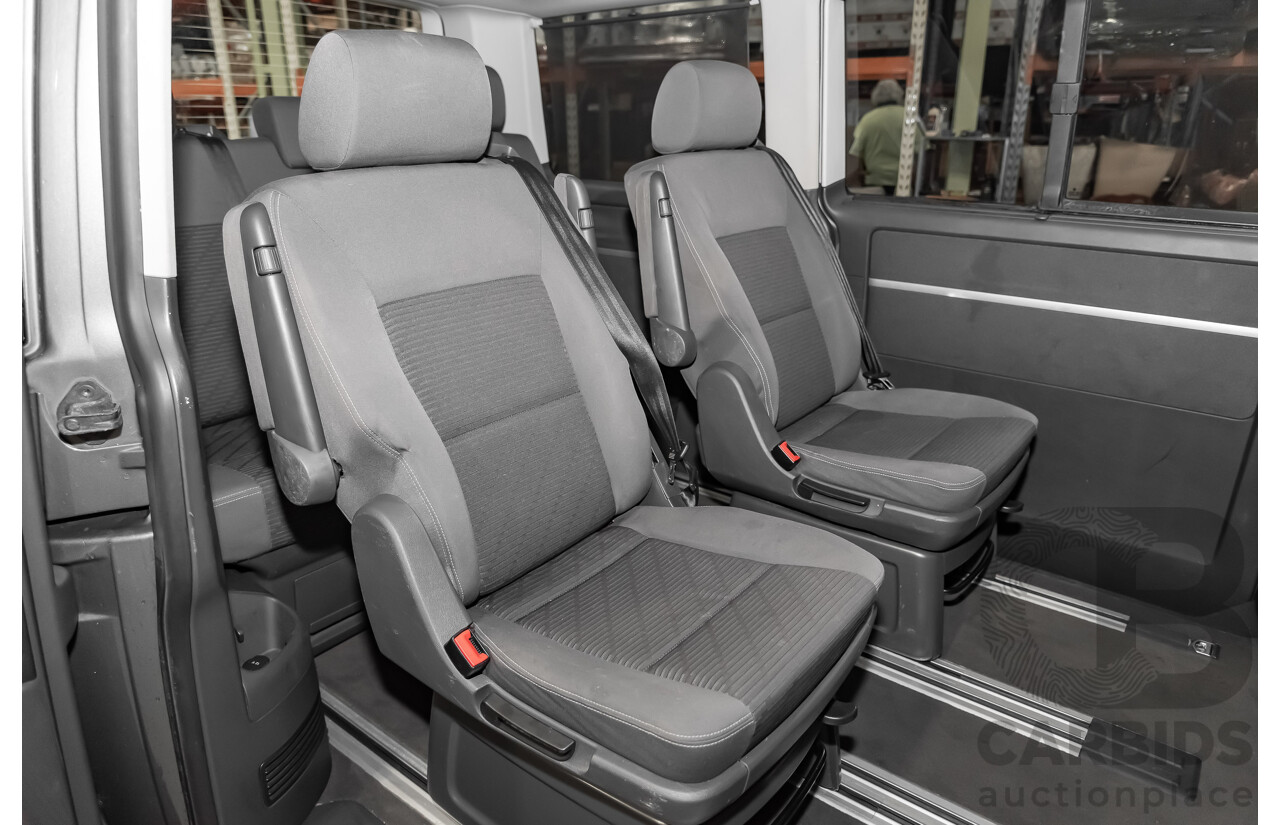 5/2010 Volkswagen Multivan 132 TDI Comfortline T5 MY10 4d Wagon Grey 2.0L Turbo Diesel