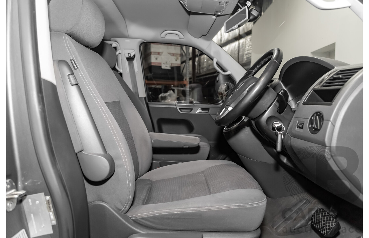 5/2010 Volkswagen Multivan 132 TDI Comfortline T5 MY10 4d Wagon Grey 2.0L Turbo Diesel