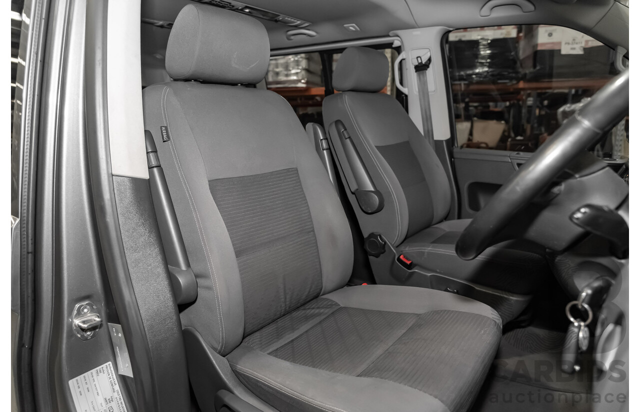 5/2010 Volkswagen Multivan 132 TDI Comfortline T5 MY10 4d Wagon Grey 2.0L Turbo Diesel