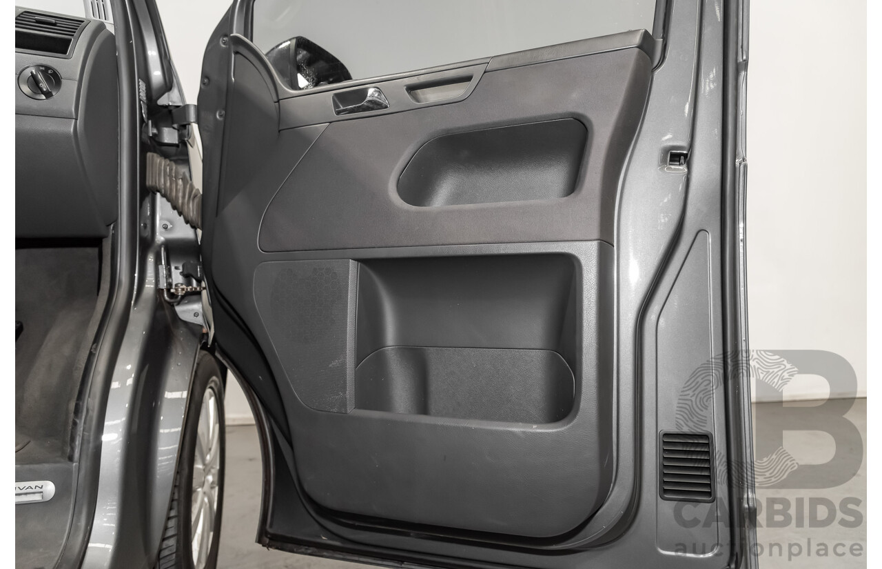 5/2010 Volkswagen Multivan 132 TDI Comfortline T5 MY10 4d Wagon Grey 2.0L Turbo Diesel