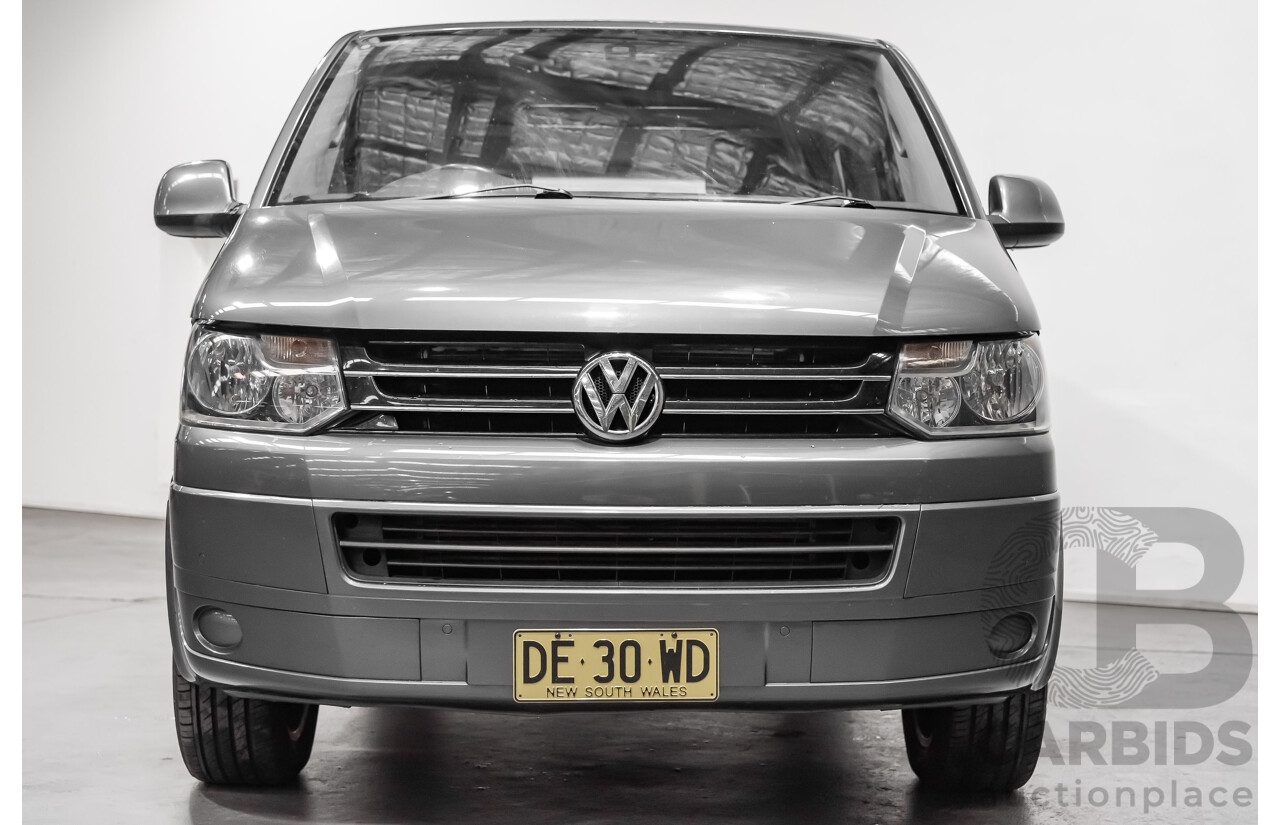 5/2010 Volkswagen Multivan 132 TDI Comfortline T5 MY10 4d Wagon Grey 2.0L Turbo Diesel