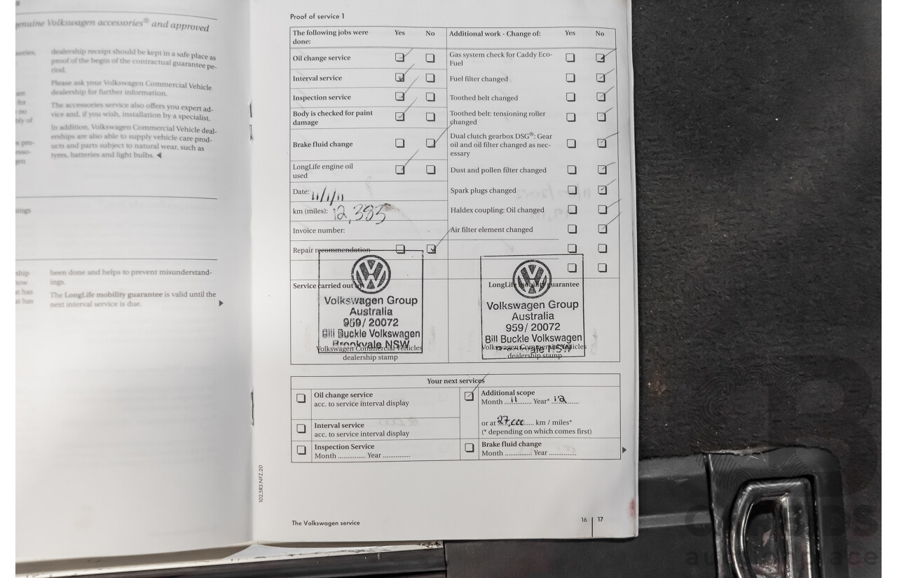 5/2010 Volkswagen Multivan 132 TDI Comfortline T5 MY10 4d Wagon Grey 2.0L Turbo Diesel