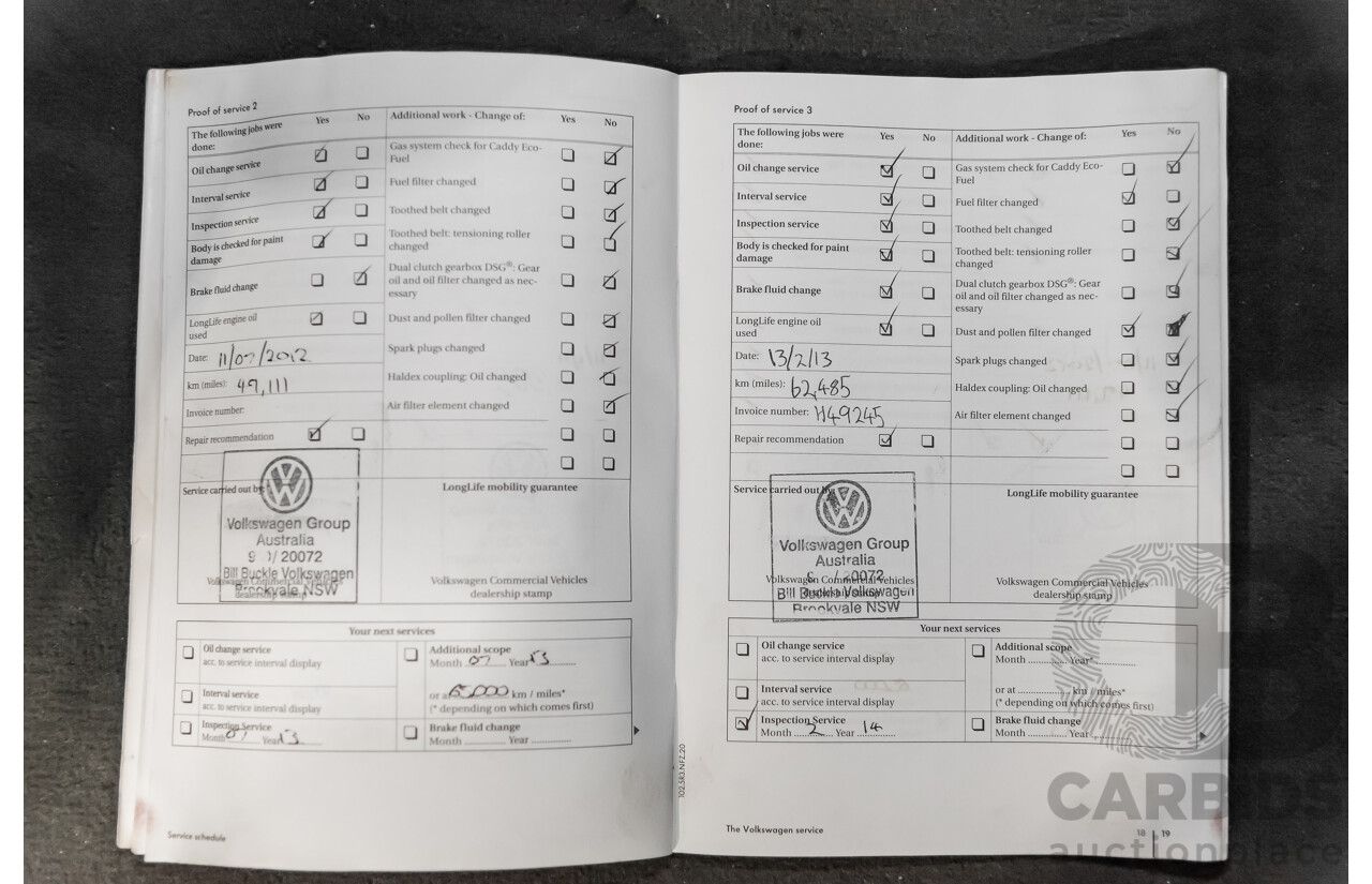 5/2010 Volkswagen Multivan 132 TDI Comfortline T5 MY10 4d Wagon Grey 2.0L Turbo Diesel